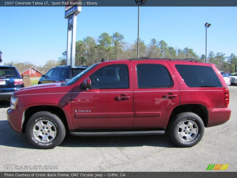 Sport Red Metallic / Ebony 2007 Chevrolet Tahoe LT