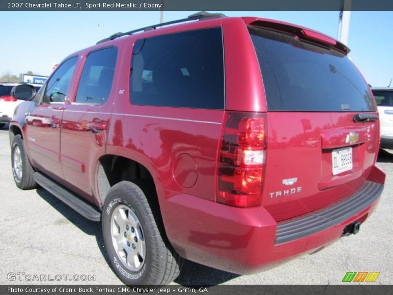 Sport Red Metallic / Ebony 2007 Chevrolet Tahoe LT