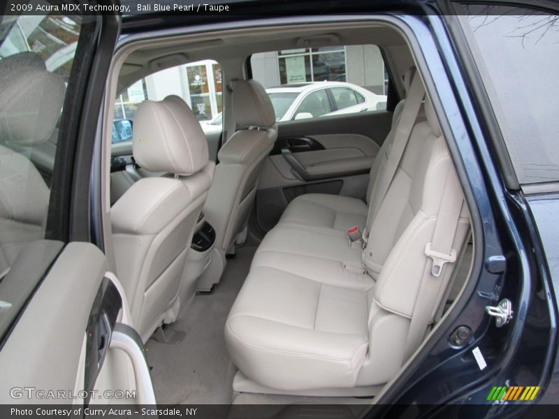  2009 MDX Technology Taupe Interior