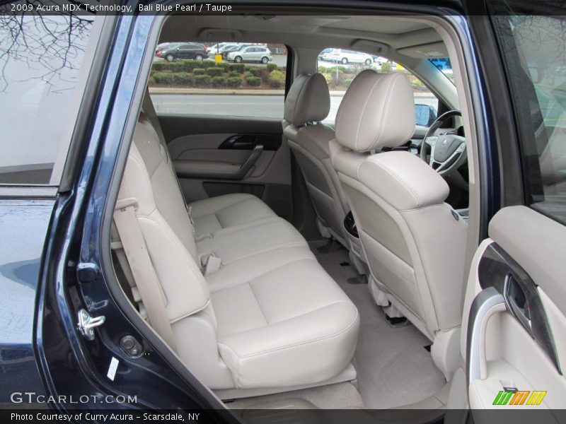 Bali Blue Pearl / Taupe 2009 Acura MDX Technology