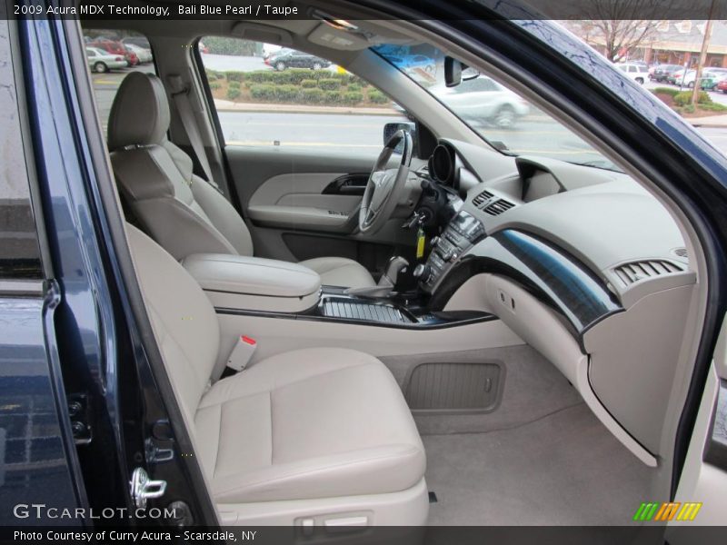  2009 MDX Technology Taupe Interior