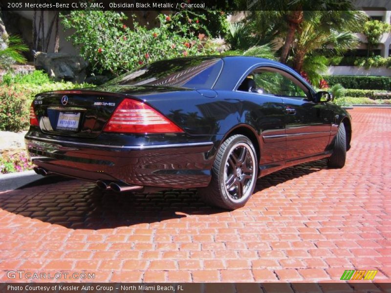 Obsidian Black Metallic / Charcoal 2005 Mercedes-Benz CL 65 AMG