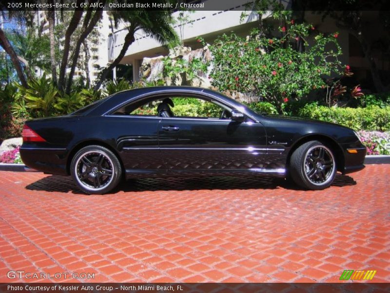 Obsidian Black Metallic / Charcoal 2005 Mercedes-Benz CL 65 AMG