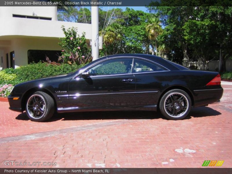 Obsidian Black Metallic / Charcoal 2005 Mercedes-Benz CL 65 AMG