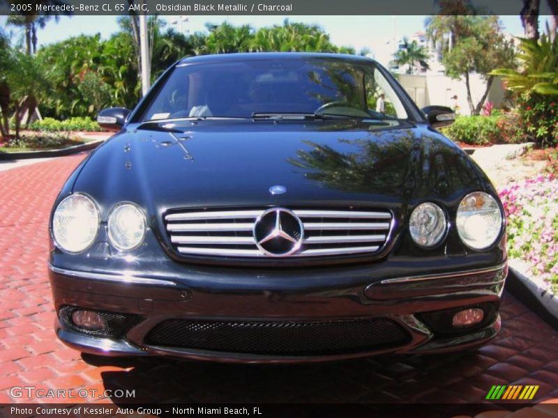 Obsidian Black Metallic / Charcoal 2005 Mercedes-Benz CL 65 AMG