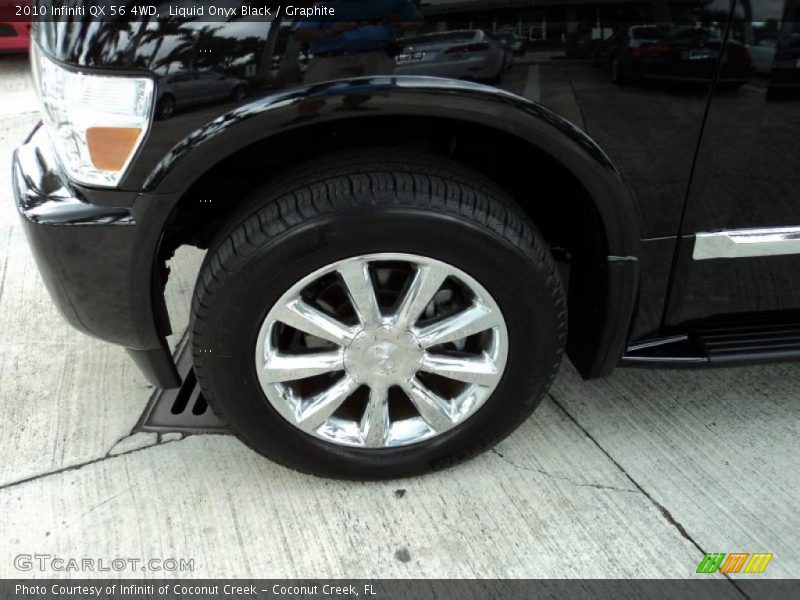Liquid Onyx Black / Graphite 2010 Infiniti QX 56 4WD