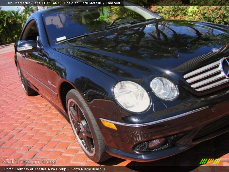 Obsidian Black Metallic / Charcoal 2005 Mercedes-Benz CL 65 AMG