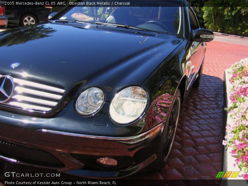 Obsidian Black Metallic / Charcoal 2005 Mercedes-Benz CL 65 AMG