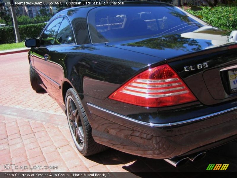 Obsidian Black Metallic / Charcoal 2005 Mercedes-Benz CL 65 AMG