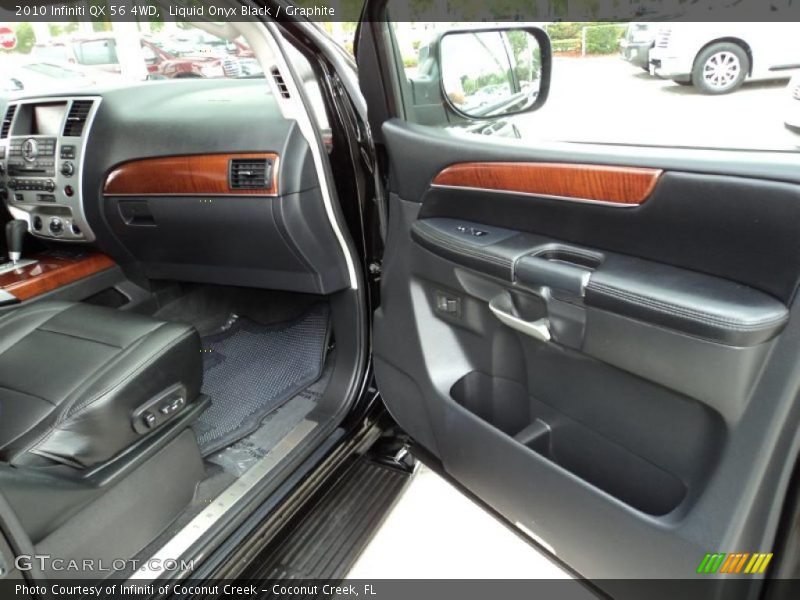 Liquid Onyx Black / Graphite 2010 Infiniti QX 56 4WD