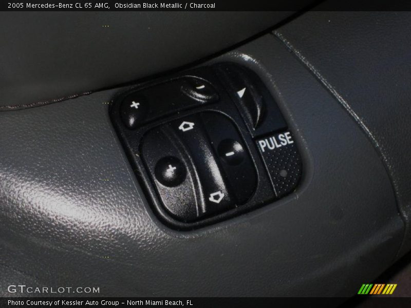 Controls of 2005 CL 65 AMG