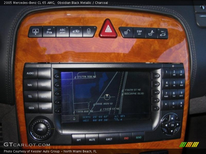 Controls of 2005 CL 65 AMG