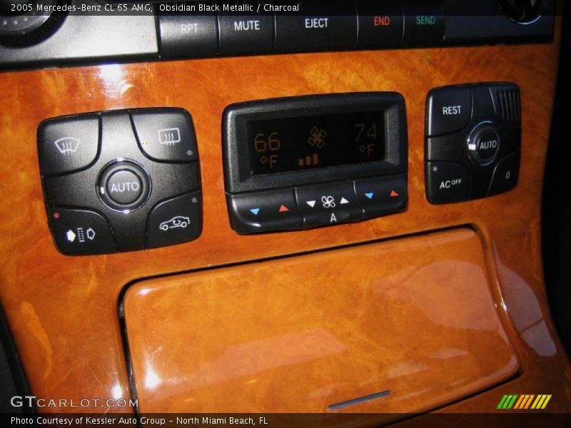 Controls of 2005 CL 65 AMG