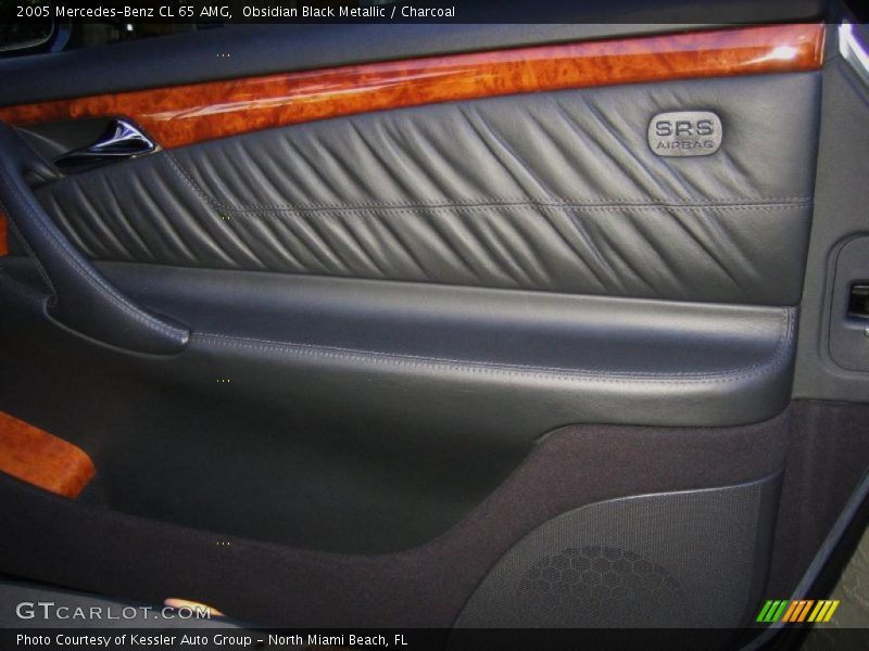 Obsidian Black Metallic / Charcoal 2005 Mercedes-Benz CL 65 AMG
