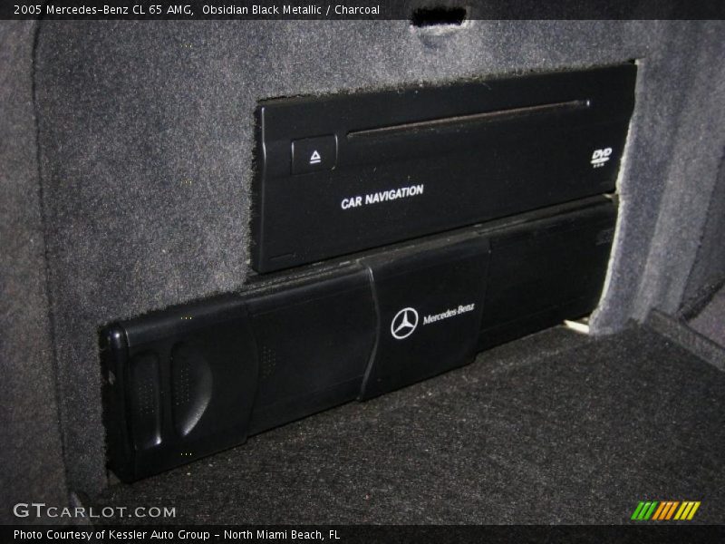 Obsidian Black Metallic / Charcoal 2005 Mercedes-Benz CL 65 AMG