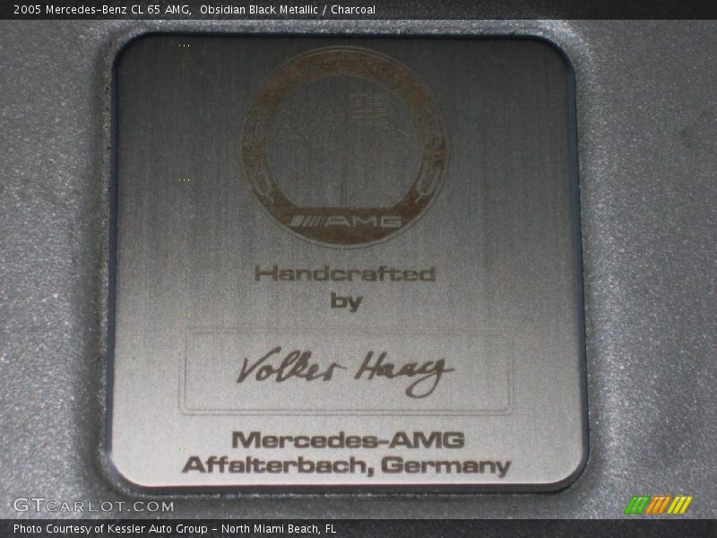 2005 CL 65 AMG Logo
