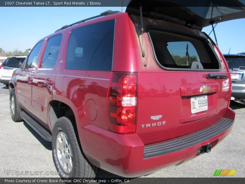 Sport Red Metallic / Ebony 2007 Chevrolet Tahoe LT