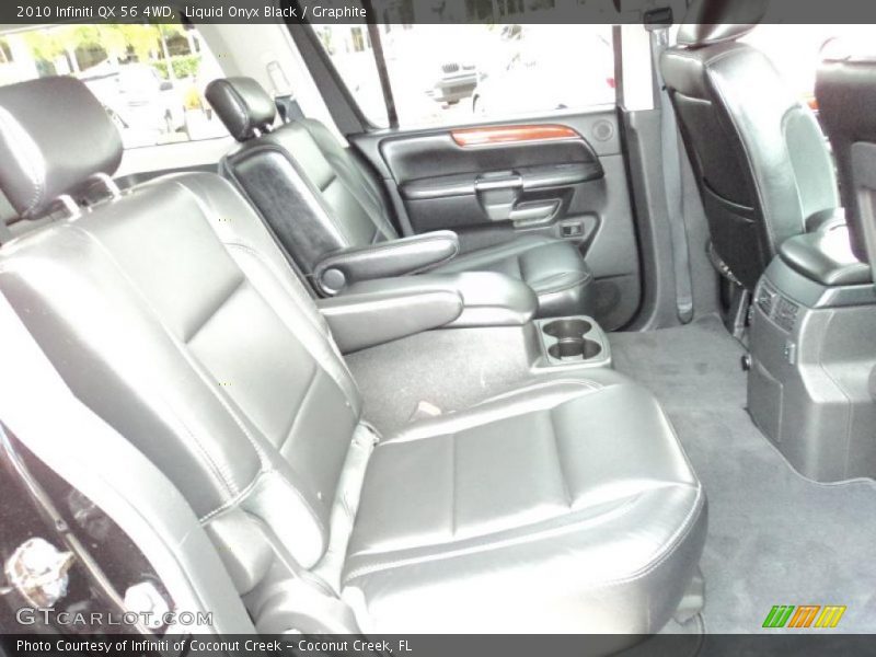 Liquid Onyx Black / Graphite 2010 Infiniti QX 56 4WD