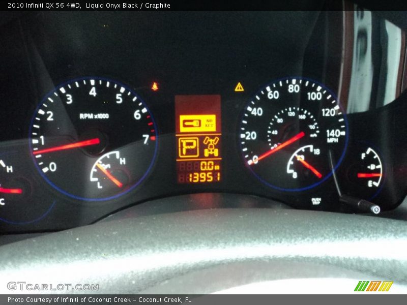 Liquid Onyx Black / Graphite 2010 Infiniti QX 56 4WD