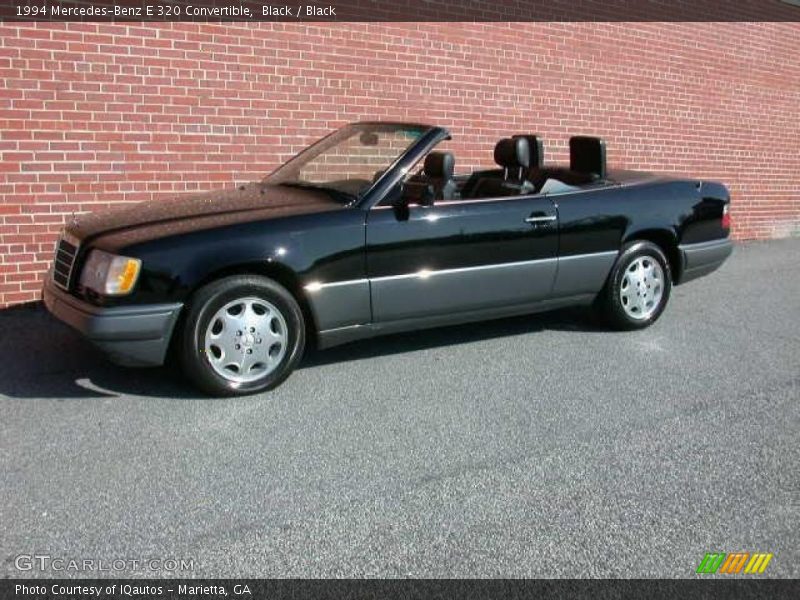  1994 E 320 Convertible Black