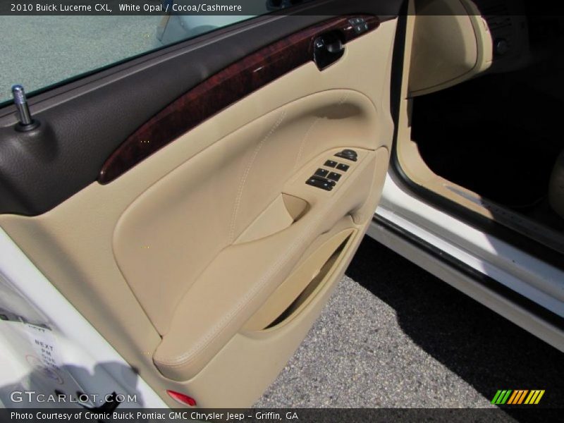 White Opal / Cocoa/Cashmere 2010 Buick Lucerne CXL
