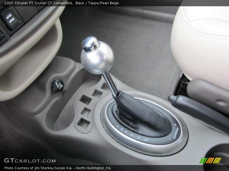 Black / Taupe/Pearl Beige 2005 Chrysler PT Cruiser GT Convertible
