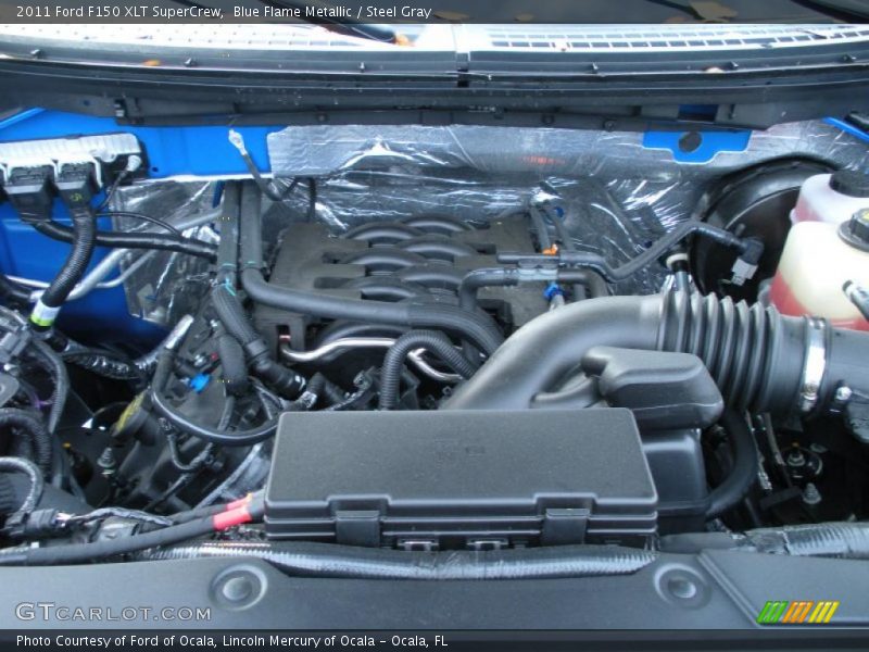  2011 F150 XLT SuperCrew Engine - 5.0 Liter Flex-Fuel DOHC 32-Valve Ti-VCT V8