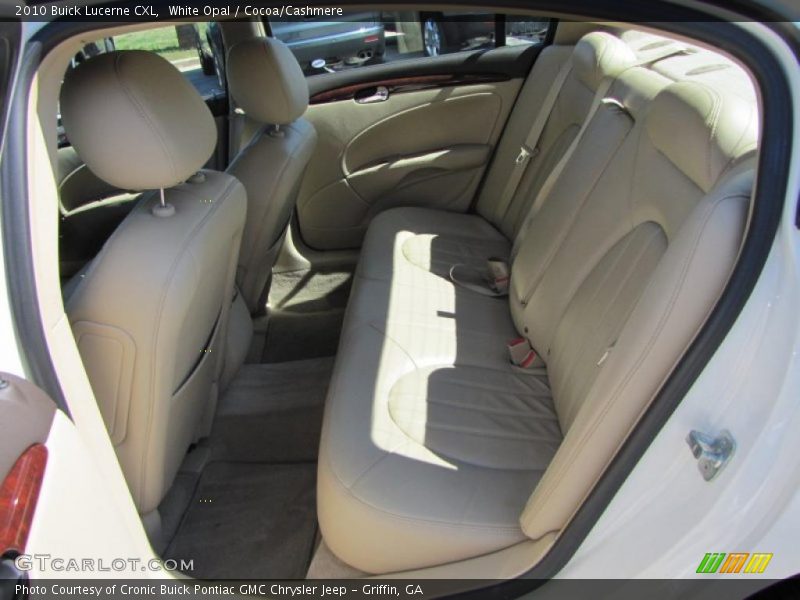 White Opal / Cocoa/Cashmere 2010 Buick Lucerne CXL