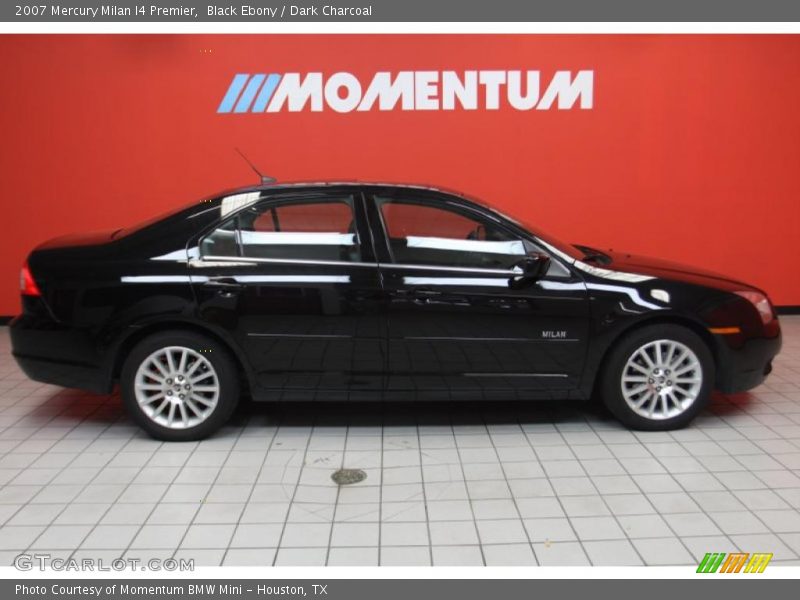 Black Ebony / Dark Charcoal 2007 Mercury Milan I4 Premier