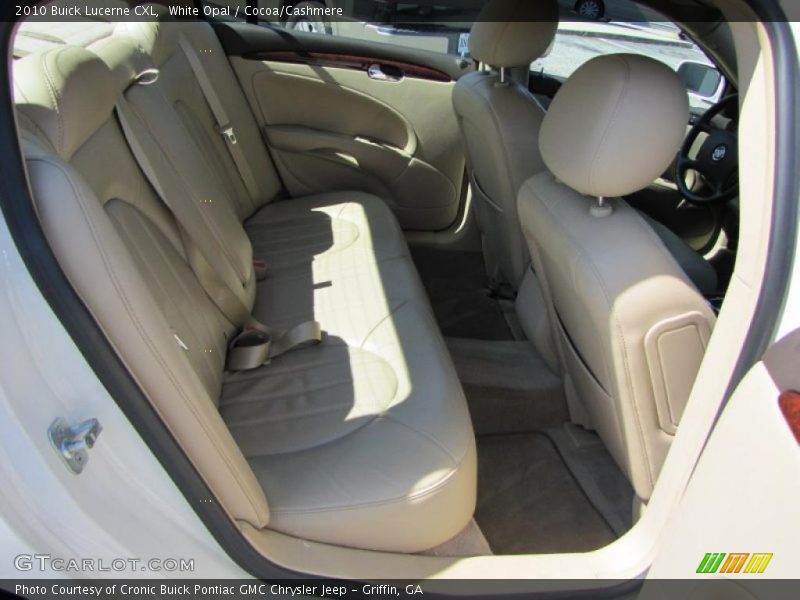White Opal / Cocoa/Cashmere 2010 Buick Lucerne CXL