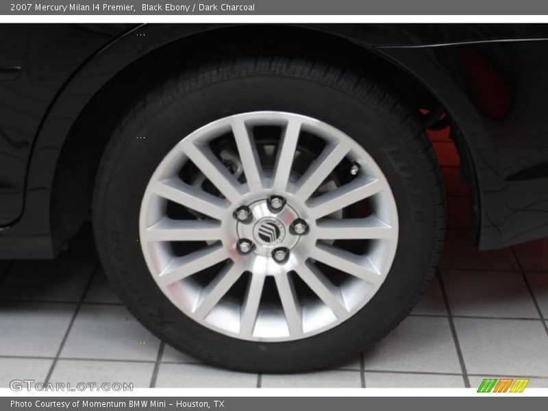 Black Ebony / Dark Charcoal 2007 Mercury Milan I4 Premier