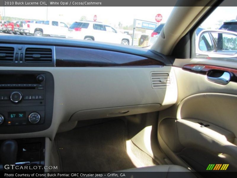 White Opal / Cocoa/Cashmere 2010 Buick Lucerne CXL