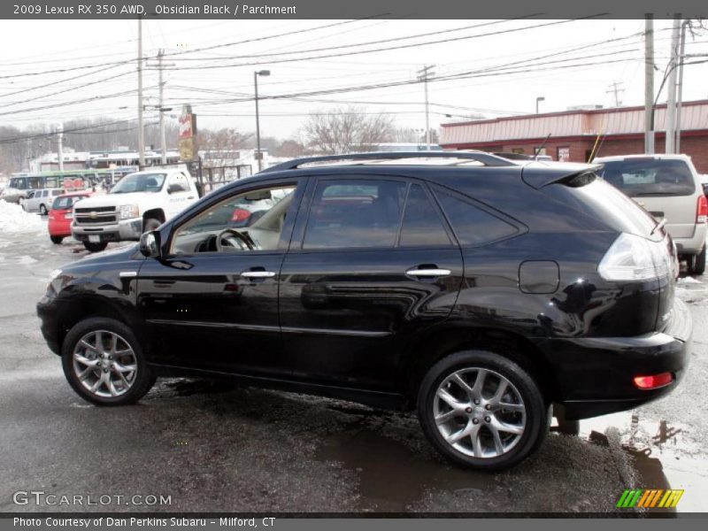 Obsidian Black / Parchment 2009 Lexus RX 350 AWD