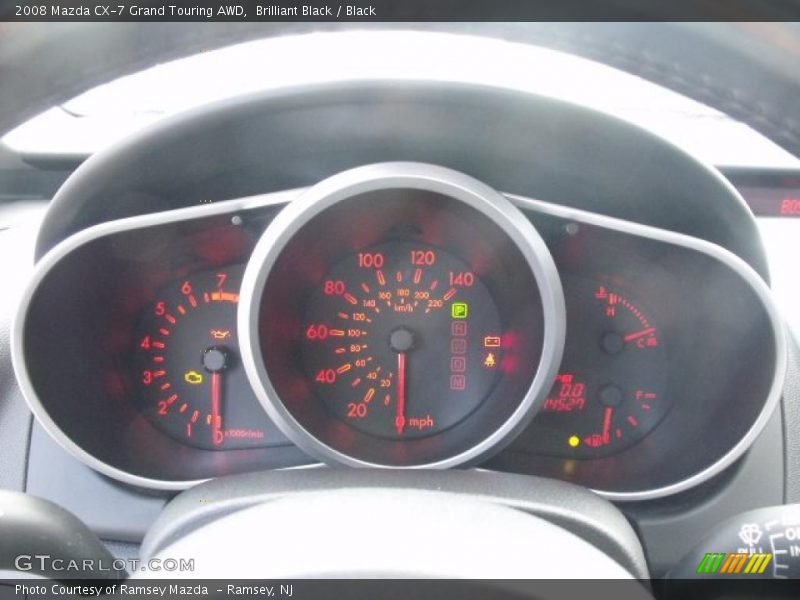  2008 CX-7 Grand Touring AWD Grand Touring AWD Gauges