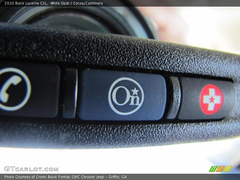 White Opal / Cocoa/Cashmere 2010 Buick Lucerne CXL