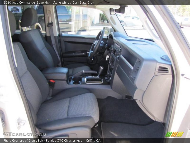 Stone White / Dark Slate Gray 2010 Jeep Commander Sport 4x4