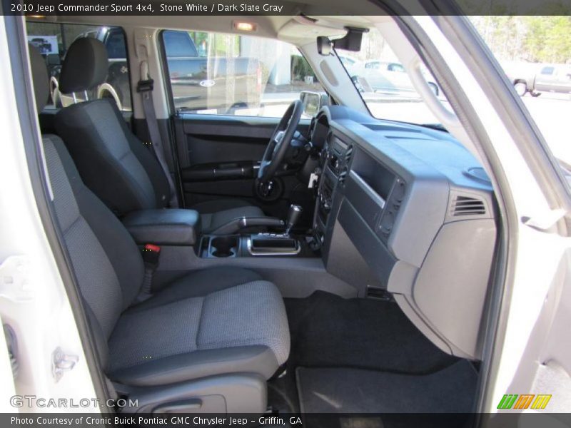 Stone White / Dark Slate Gray 2010 Jeep Commander Sport 4x4