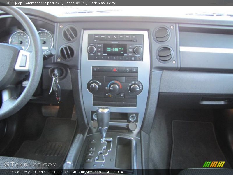 Stone White / Dark Slate Gray 2010 Jeep Commander Sport 4x4