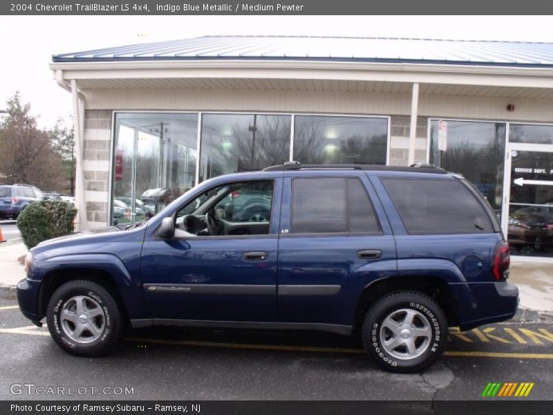Indigo Blue Metallic / Medium Pewter 2004 Chevrolet TrailBlazer LS 4x4