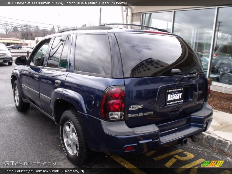 Indigo Blue Metallic / Medium Pewter 2004 Chevrolet TrailBlazer LS 4x4