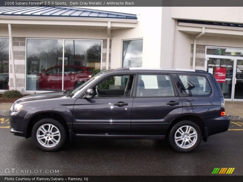 Dark Gray Metallic / Anthracite Black 2008 Subaru Forester 2.5 X Sports