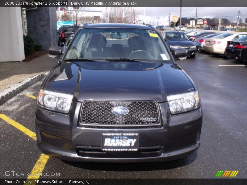 Dark Gray Metallic / Anthracite Black 2008 Subaru Forester 2.5 X Sports