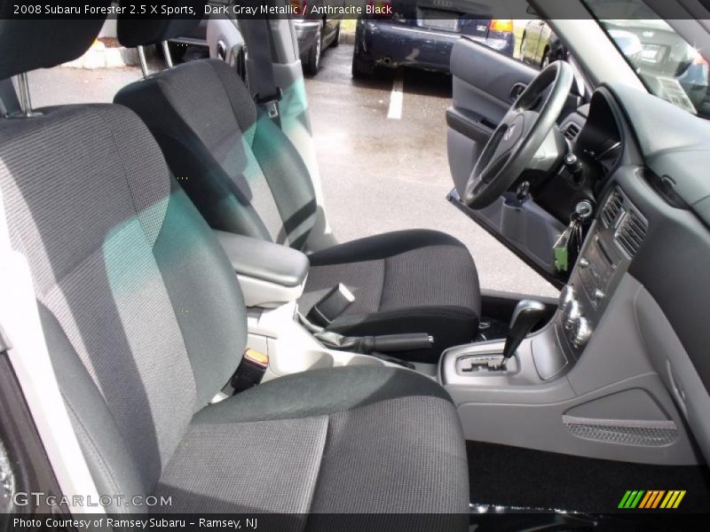 Dark Gray Metallic / Anthracite Black 2008 Subaru Forester 2.5 X Sports