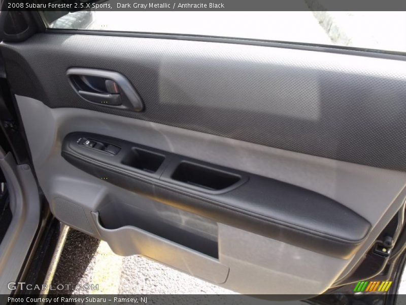 Dark Gray Metallic / Anthracite Black 2008 Subaru Forester 2.5 X Sports
