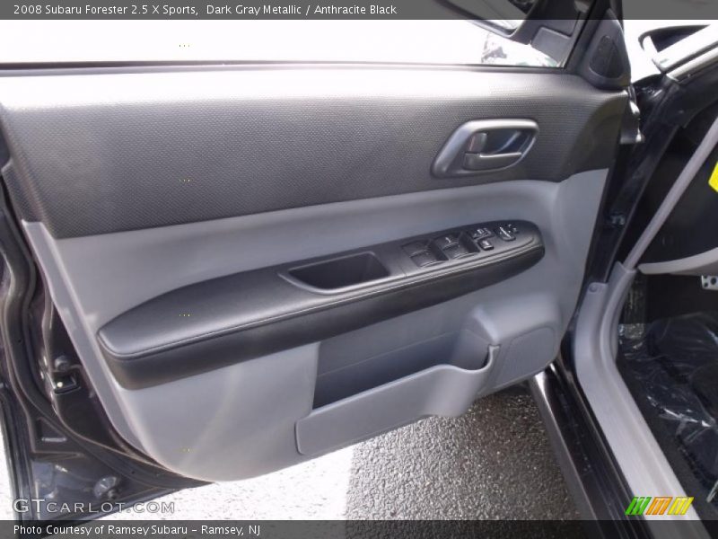 Dark Gray Metallic / Anthracite Black 2008 Subaru Forester 2.5 X Sports