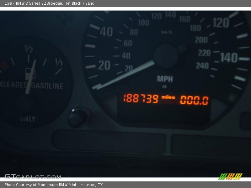 Jet Black / Sand 1997 BMW 3 Series 328i Sedan
