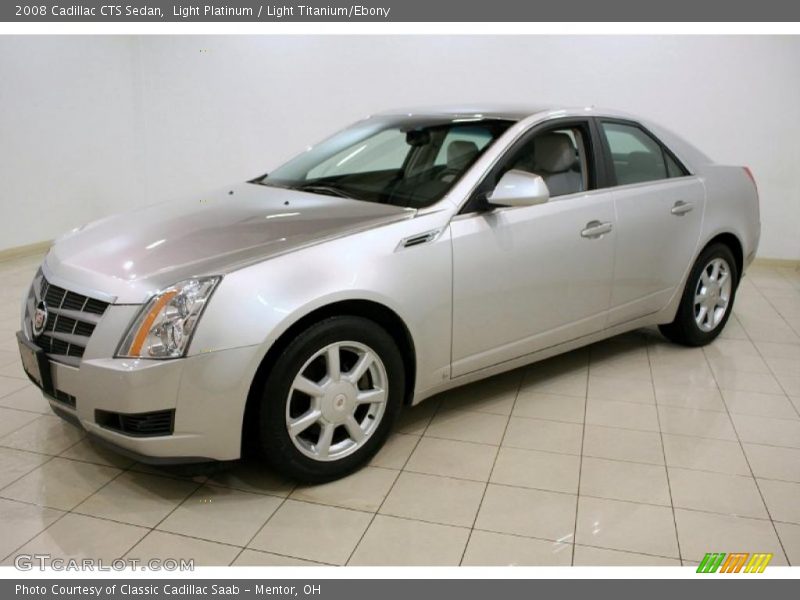 Light Platinum / Light Titanium/Ebony 2008 Cadillac CTS Sedan