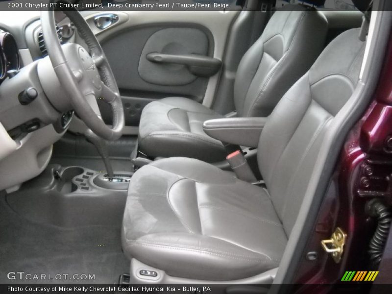 Deep Cranberry Pearl / Taupe/Pearl Beige 2001 Chrysler PT Cruiser Limited
