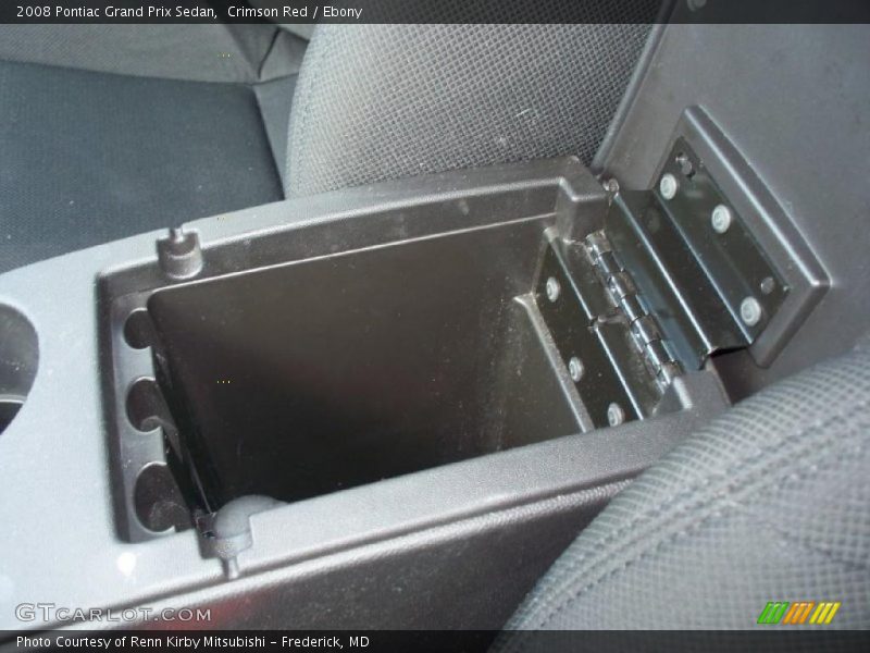 Crimson Red / Ebony 2008 Pontiac Grand Prix Sedan