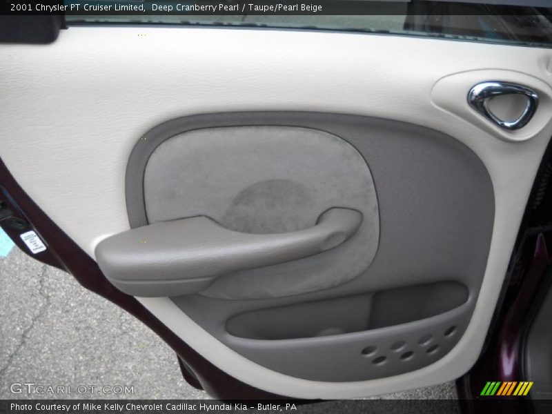 Deep Cranberry Pearl / Taupe/Pearl Beige 2001 Chrysler PT Cruiser Limited